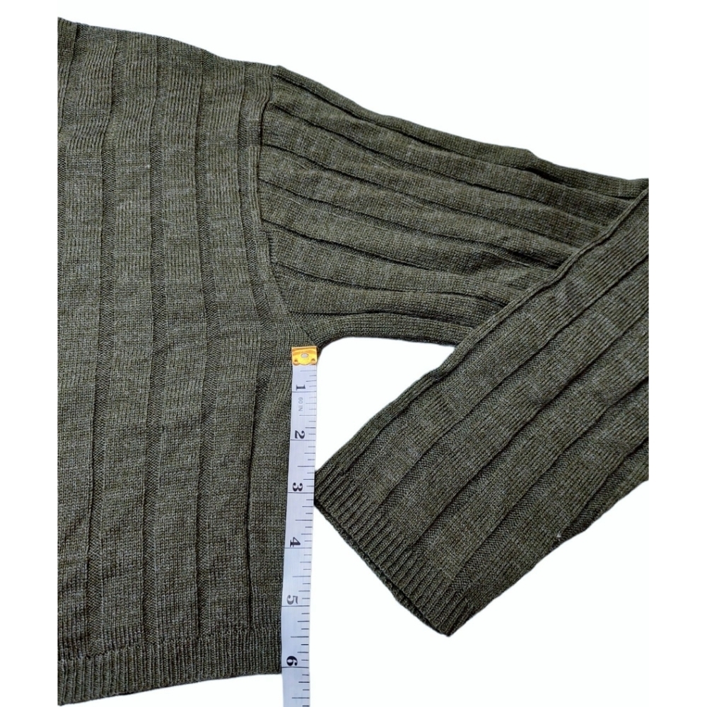 NWOT Abound Cardigan Sweater Size L Green - Picture 5 of 9